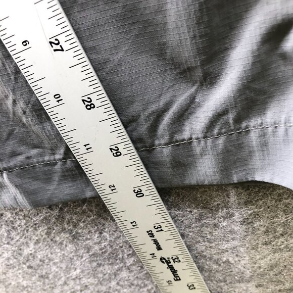 Columbia Convertible Hiking Pants Kids L 14/16 Green Nylon Straight Outdoors - Picture 9 of 11